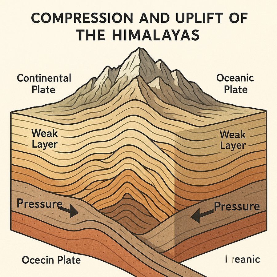 Himalayan uplift